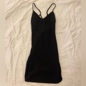 Windsor Mini Bodycon Dress, Black